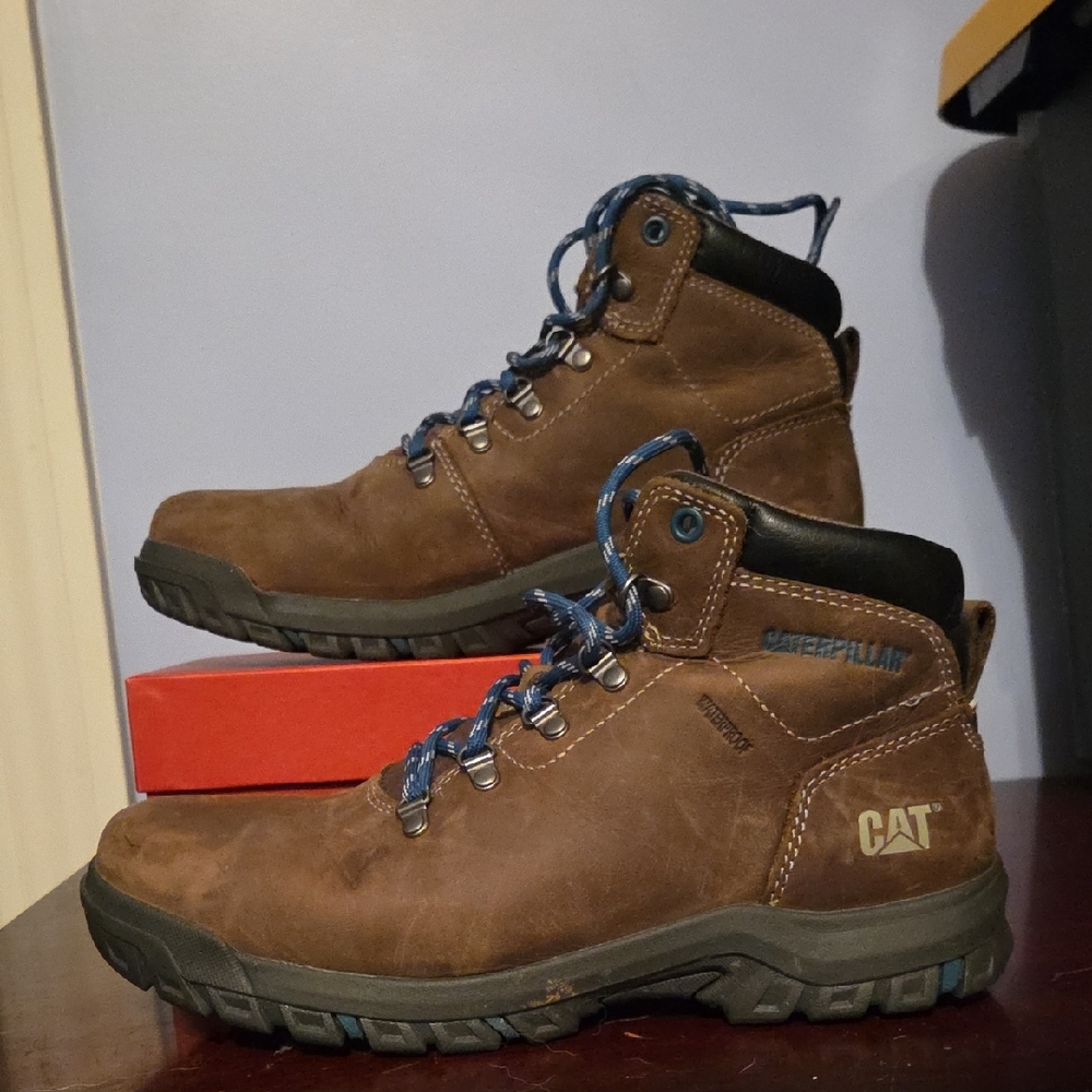 womens caterpillar steel toe boots
